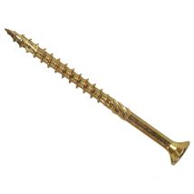 Forgefix - FFP6200Y ForgeFast Pozi Compatible Elite Performance Wood Screw zy 6.0 x 200mm Box 100 FORFFP6200Y
