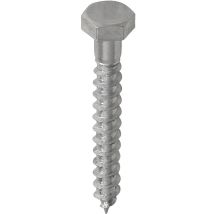 Vis à bois M6 x 60 mm – Sachet de 10 – Forgefix – Longueur, Matières, Tête vis, Quantité par pack, Type de vis à bois