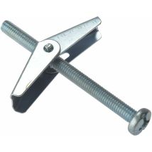 Forgefix Tog350m Set Di 10 Sistemi Di Fissaggio Per Cartongesso M5 X 75 Mm