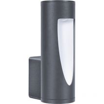 Forlight - Brit - Aplique Exterior led con Luz Cálida 3000K para Jardín y Terraza IP54 de Color Gris Urbano
