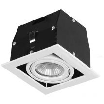 Downlight Ip23 Cardan Simple Gu10 8 Bianco 857Lm - Forlight