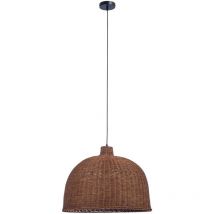 Cortic lampara colgante de rattan natural para bombilla E27 - Forlight
