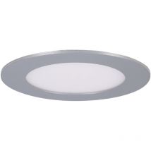Forlight Lighting - Easy round downlight redondo con luz led en color blanco cálido 3000K ø 120mm en color gris