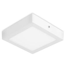 Forlight Lighting - Plafon de Techo Ip23 Easy Square Surface 225Mm Led 15.5W 3000K Blanco 1371Lm