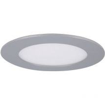 Forlight Lighting - Easy round downlight redondo con luz led en color blanco neutro 4000k ø 120mm en color gris