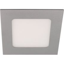 Easy square downlight cuadrado con luz led blanco neutro 4000K en color gris