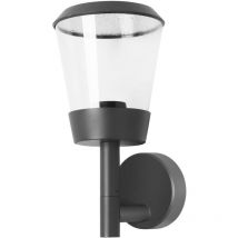 Forlight - Elaine - Aplique de Pared Exterior E27 con IP54 para Jardín y Terraza de Color Gris Urbano
