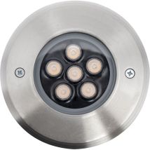 Forlight - Incasso - Foco Empotrable de Suelo para Jardín y Terraza IP65 para Exterior Temperatura Cálida 3000K Acero Inoxidable