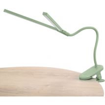 Forlight - Joy Lámpara de escritorio led portatil. Cambio de intensidad y temperatura. Brazo flexible y ángulo variable. Verde.