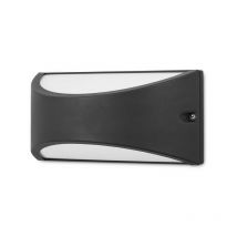 Forlight - Kapa - Up Down led Wall Fixture Urban Grey IP54 8.7W 4000K 444lm