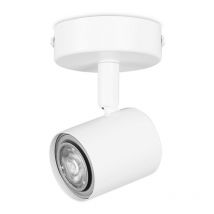 Keeper Doppio proiettore per asta GU10 di colore bianco