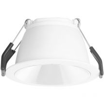 Forlight - Mode - Foco led Empotrable de Techo de 8 9cm de Diámetro. Downlight Ojo de Buey led 5.4W Blanco Cálido 3000K. Para Ag