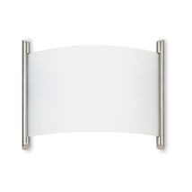 Forlight Lighting - Forlight Lampada Da Parete Ip20 Niza E27 15w Nichel Satinato