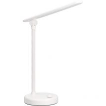 Forlight - Page Lámpara Flexo de Escritorio led con Batería Luz Neutra de Intensidad Regulable. Flexo para Escritorio Blanco
