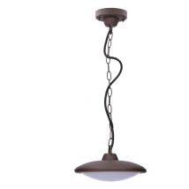Lampada a Sospensioni per Esterni Pergola Led 7.5W Bianco Caldo - 3000K On-Off Marrone 533Lm - Forlight