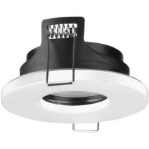 Forlight - Rame - Downlight Empotrable de Techo de 85mm de Diámetro para Bombilla GU10 en Color Blanco