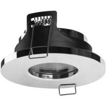 Forlight - Rame - Downlight Empotrable de Techo de 85mm de Diámetro para Bombilla GU10 en Cromo