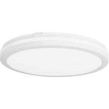 Scal - Plafón de Techo LED 30cm para Exterior con Temperatura de Color Regulable 3000-4000-6000K de Color Blanco