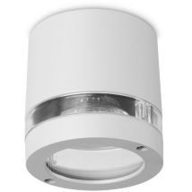 Forlight Selene - Plafoniera da incasso a soffitto per bagno Selene Grey 1x GU10 IP54