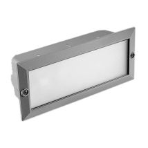 Forlight - Tamesis - Recessed Wall Lighting IP44 E27 60W Grey