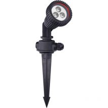 Tidian (20 Stück) Outdoor-Flutlicht für Garten IP65. Mit Rasennagel. Für GU10 Glühbirne. Schwarze Farbe - Forlight
