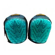 Ginocchiere, protezioni per ginocchia rinforzate in poliuretano giallo