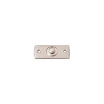 Botón de timbre 1x Heidemann 70409 niquelado 24 V/1 a