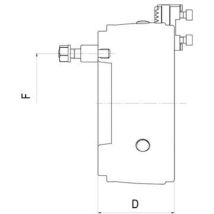 Mandrin À Crémaillère À Trois Mors Duro-t Avec Cône Court Din 55029, Goujon À Téton Pour Camlock, Taille : 250 Mm, Cône Court 8