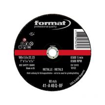 Format - Trennscheibe gerade für Stahl 180x1,6mm