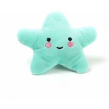 Forme D'Étoile De Mer Jouet Pour Chien Grinçant En Peluche Douce Son Jouet Pour Chien Fournitures Pour Animaux De Compagnie, Bleu - Ahlsen
