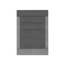 Formidra Fußplatte Bodenplatte Fußbasis für Solardusche Dunkelgrau