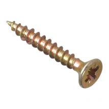 MPS325Y Multi-Purpose Pozi Compatible Screw csk st zyp 3.0 x 25mm Box 200 FORMPS325Y - Forgefix