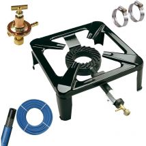 Fornellone gpl completo di accessori Niklas 40x40