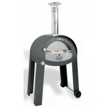 Forno a legna 2 pizze a cottura diretta su pietra Bella Napoli Pummarò