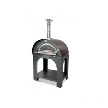Forno a legna a cottura diretta Pulcinella 80x60 - Ramato