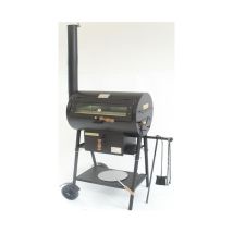 Forno a legna e carbone Thomas per pizza, arrosti e dolci – 80 x 50 x 211 cm, 320 °C – Giardino e piscine