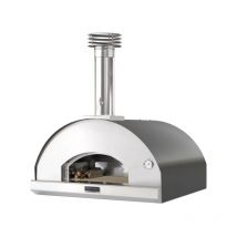 Forno pizza a legna Fontana marinara' colore grigio 5 pizze