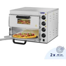 Forno Per Pizza Elettrico Con Pietra Da Casa Professionale Argilla Chamotte 3 Kw