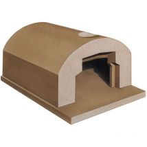 Forno per pizza rettangolare Linea Vz vesuvio' in refrattario, 56x61x54 cm