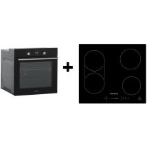Forno Piano cottura Piano cottura Set Induzione Timer incorporato Bridgezone Slider Respecta