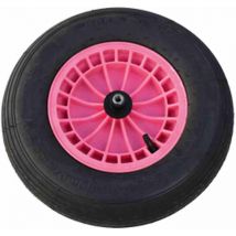 FORT ERSATZRAD Rad Schubkarre Gartenkarre Baukarre Schiebkarre Pink