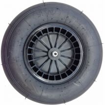 Ersatzrad Rad Schubkarre Gartenkarre Baukarre Schiebkarre Schwarz - Fort