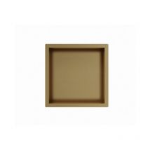 Fortifura - Galeria Niche encastrable - 30x30x7cm - Laiton brossé