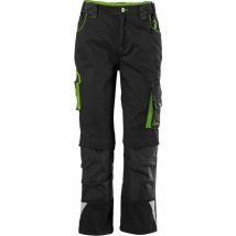 Fortis Bambino Pantaloni 24 Black / Green Limone Dimensione 98-104
