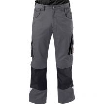 H-Bundhose 24, d-grau/schwarz, Gr. 64 - Fortis