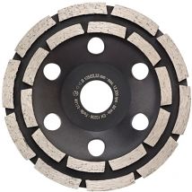 Fortis Diamant-schleifteller Power Duo Ø 125 Mm 2-reihig Bohrung 22,2 Mm