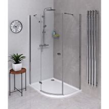Fortis Quadrant Shower Enclosure 1000x900x2000mm, gauche