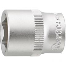 Steckschl.-Einsatz 3/8' 17 mm 6kt. fortis