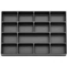 Fortis Werkzeugmodul 3/3 leer 15 Fächer KunststoffFORTIS