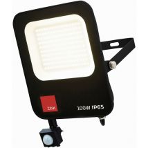 Forum Clara Faretto led da esterno pir 100W 6500k Nero e Antracite IP65